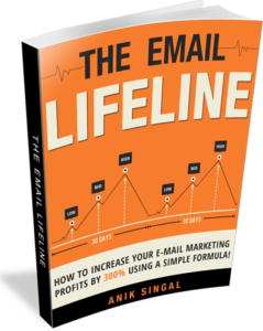 Anik Singal Email Lifeline Book Purchase