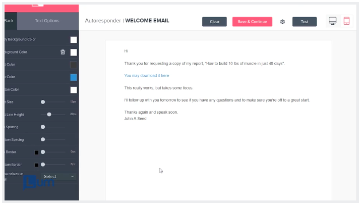 Sample Welcome Email Swipe Create Opt In Page Lurn Insider Review